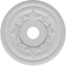 Ekena Millwork Baltimore Thermoformed PVC Ceiling Medallion (Fits Canopies up to 7 3/4"), 19"OD x 3 1/2"ID x 1"P CMP19BA - alternate 2